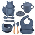 Set de Alimentación de Silicona para Bebés